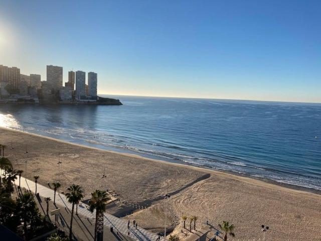 Santa Margarita, Benidorm Levante, 1St Line, Frontal Seaview, Ocean Terrace Lägenhet Exteriör bild